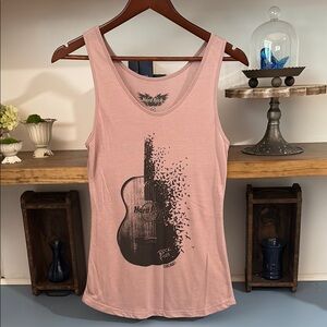 Hard Rock Cafe Women's Pink Tank Top